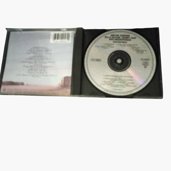 Highwayman CD Waylon Jennings Willie Nelson Johnny Cash Kris Kristofferson 1985 - Picture 3 of 5